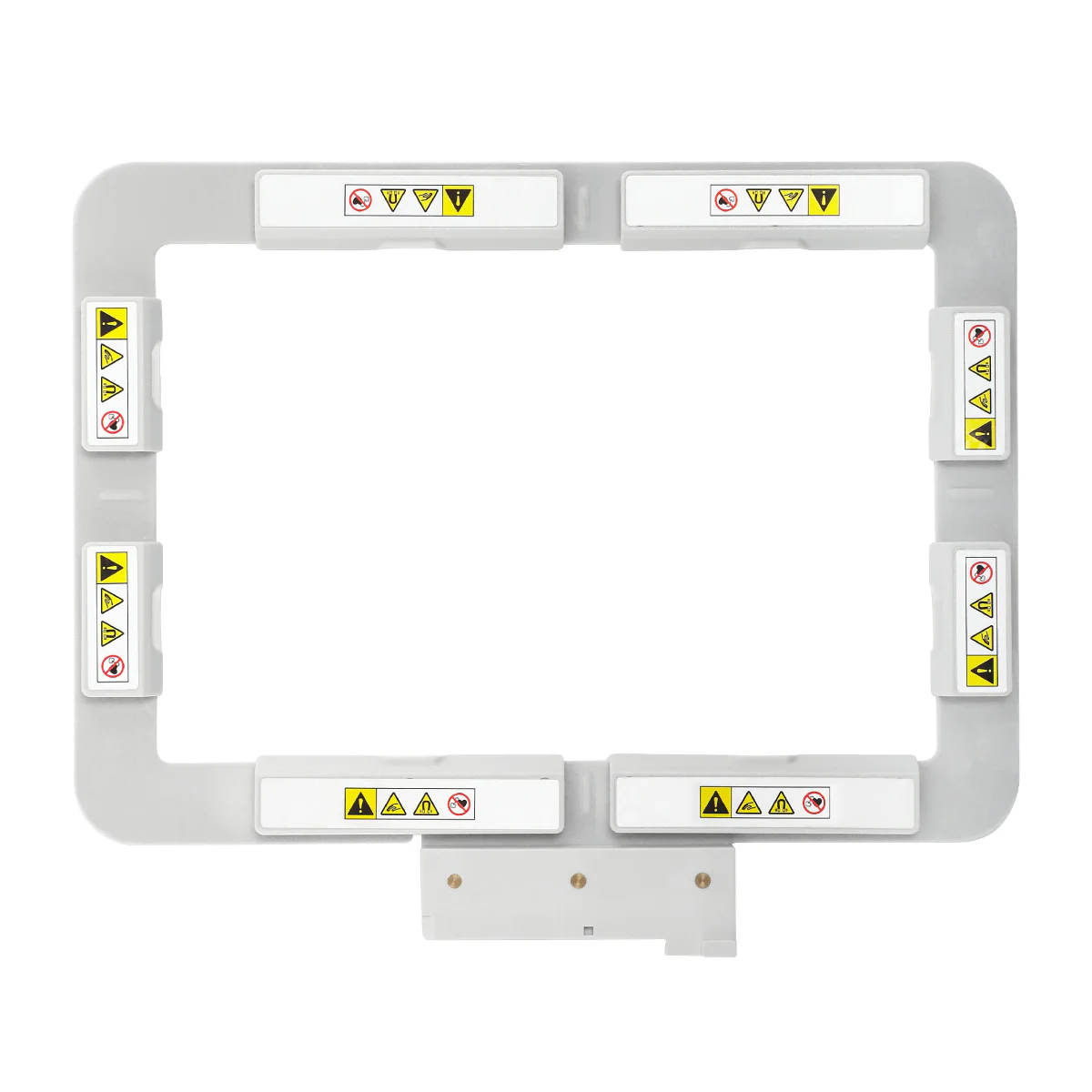 VK362MK 7"x5" 180x130mm Metal Magnetic Hoop (Long-bar Magnets) for Husqvarna Viking Designer Diamond Ruby Royale Topaz etc. Pfaff Creative Embroidery Machine - Image 9