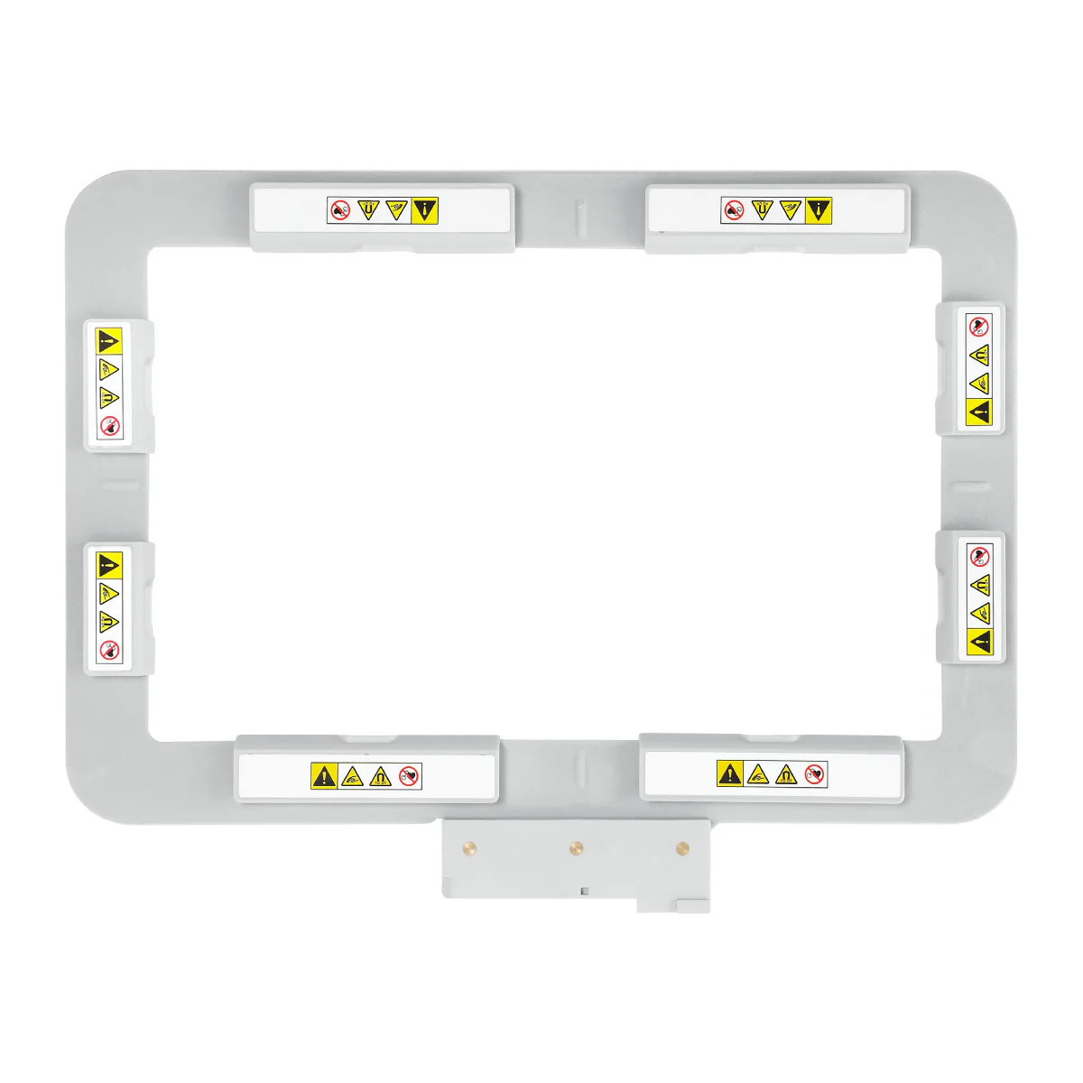VK438MK 9.8"x6" 240x150mm Metal Magnetic Hoop  (Long-bar Magnets) for Husqvarna Viking Ruby Royale Topaz etc. Pfaff Creative Icon Embroidery Machine - Image 8