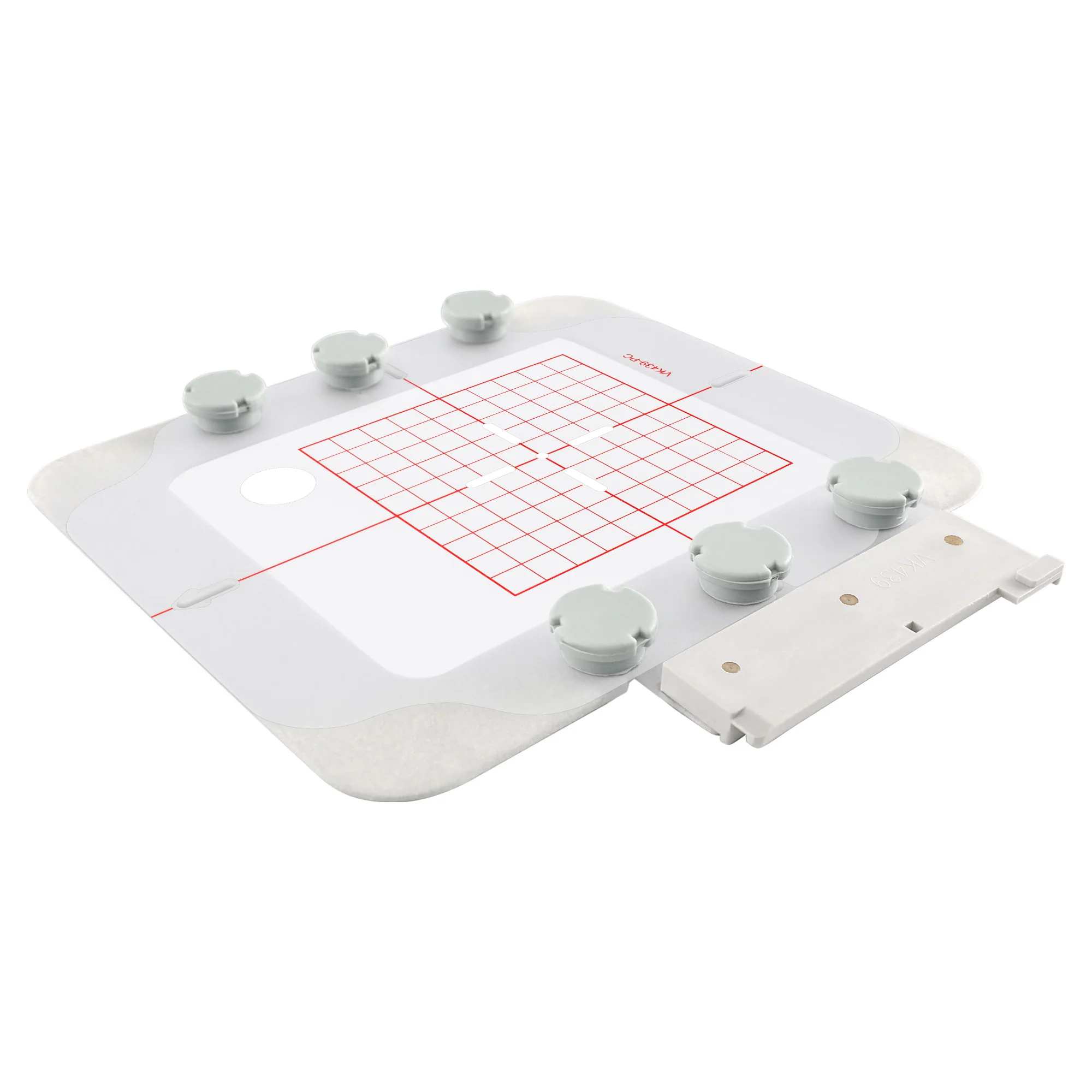 VK439 4"x4" 100x100mm metal Magnetic Hoop for Husqvarna Viking Ruby Topaz Jade etc. Pfaff Vision Ambition Embroidery Machine - Image 3