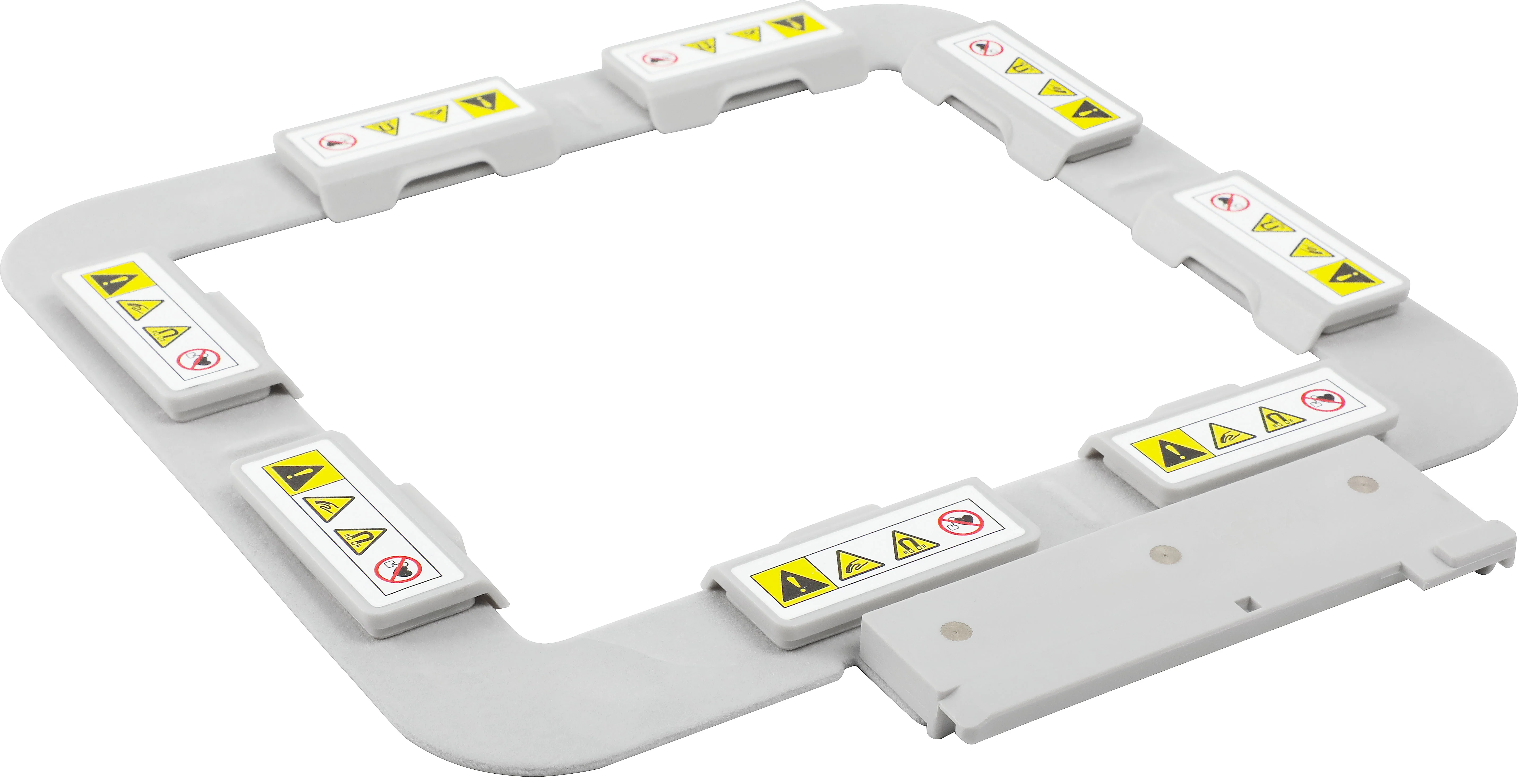 VK439MK 4"x4" 100x100mm metal Magnetic Hoop (Long-bar Magnets) for Husqvarna Viking Ruby Topaz Jade etc. Pfaff Vision Ambition Embroidery Machine - Image 9